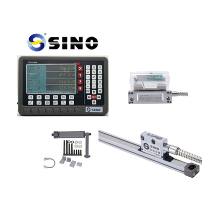 SINO SDS5-4VA Display digital DRO máquina de torno codificador digital de vidrio escala lineal