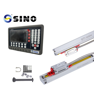 SINO SDS5-4VA Medidor de visualización digital con 4 escalas lineales y alta precisión para fresado CNC