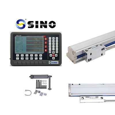 SINO SDS5-4VA Medidor de visualización digital con pantalla LCD de 4 ejes Lecturas generales para fresadora