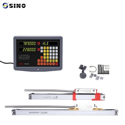 SINO SDS2MS 2 Ejes Ángulo óptico codificador longitud 7-102cm para fresado / fresado / máquina de molienda