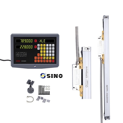 Lectura digital KA300 Escala lineal de vidrio Sino SDS2MS DRO para máquina de fresado de torno