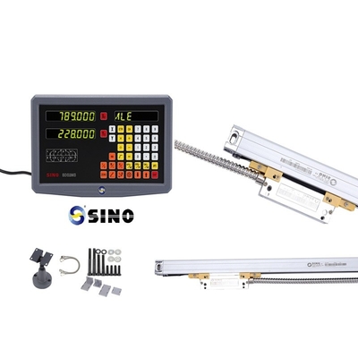 SINO Escala lineal RS422 señal 2 eje lectura digital Dro SDS2MS para máquina de torno