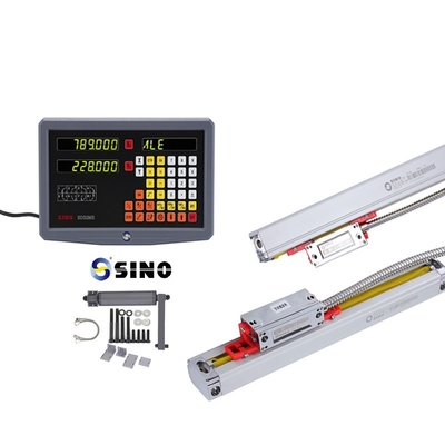 SINO Escala magnética lineal Dro Kit SDS2MS Lectura digital de 2 ejes para fresadoras