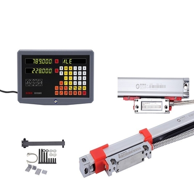 Máquina de Lectura de Pantalla Digital de 2 Ejes SINO SDS2MS con Encoder Lineal AC 100-240V Sistema de Lectura Digital SINO SDS2MS Multifuncional