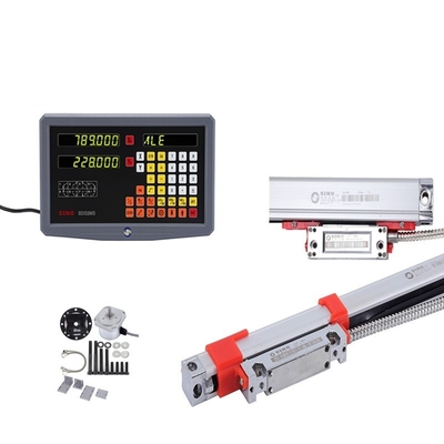 Sistemas de lectura digital Sino SDS2MS DRO TLL RS422 Entrada para la máquina de fresado de torno
