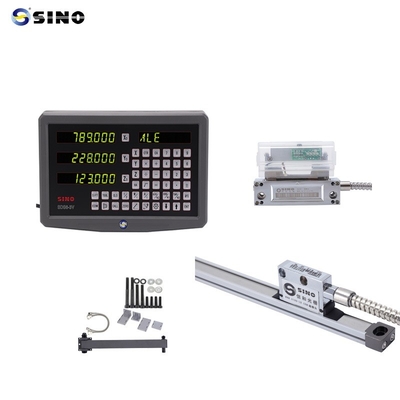 Sistema de visualización digital de 3 ejes de metal SDS6-3VA con escala lineal digital óptica de alta precisión para máquinas de torno y fresado