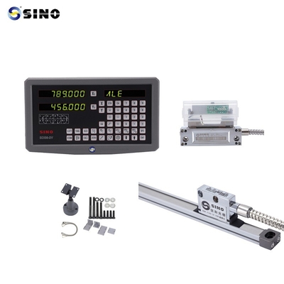 Máquina de torno 0,001mm LED 2 Ejes Kit de lectura digital DRO
