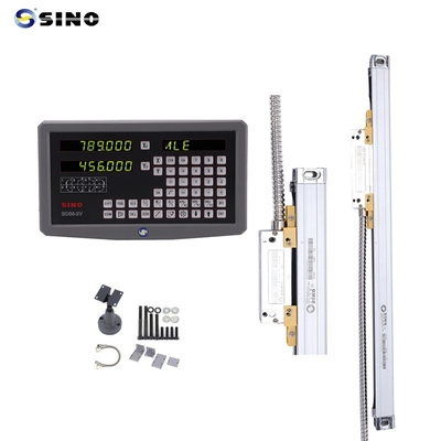 SDS6-2V Torno de fresado 50-60Hz Dos Ejes Sistema de lectura digital SINO DRO
