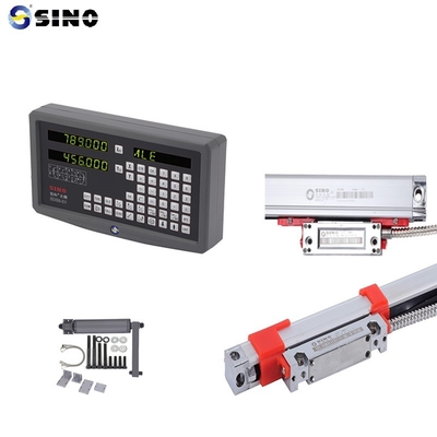 SDS6-2V Lectura digital pantalla LED SINO 2 Eje Sistema DRO 60Hz para el torno de fresado