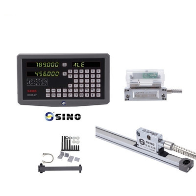 2 Ejes CE SDS6-2V Sistema de lectura digital SINO con pantalla LED codificador lineal para la máquina de fresado de torno