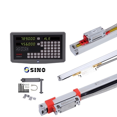 SDS6-2V Lectura digital pantalla LED SINO 2 Eje Sistema DRO 60Hz para el torno de fresado