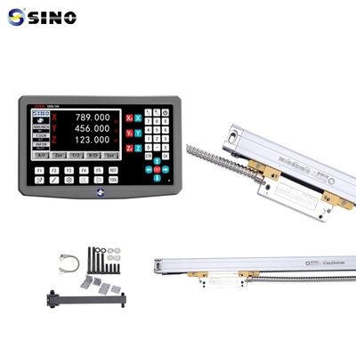 Sensor de vidrio con pantalla DRO y sistema de lectura digital LCD de 3 ejes, SINO SDS6-3VA