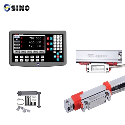 SINO SDS6-3V 2/3 Eje Lectura digital de clase Endoder lineal escala KA600-1300mm DRO Display 5um
