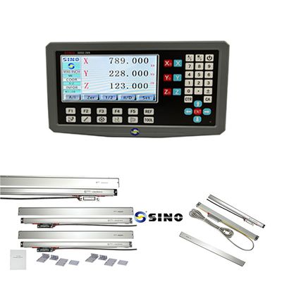 SINO SDS2-3VA LCD DRO Sistema de lectura digital de 3 ejes para aburrimiento y fresado con codificador