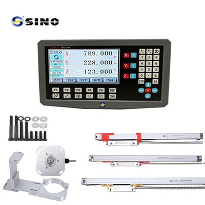 SINO SDS2-3VA LCD DRO Sistema de lectura digital de 3 ejes para aburrimiento y fresado con codificador