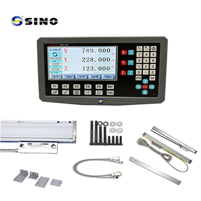 Sistema de lectura digital de 3 ejes SINO SDS2-3VA con codificador óptico de escala lineal KA300-70mm