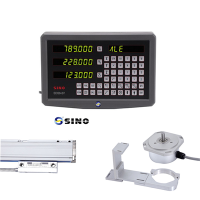 SINO SDS6-3VA Clasificación de lectura digital de 3 ejes codificador lineal con entrada TTL de resolución de 0,005 mm