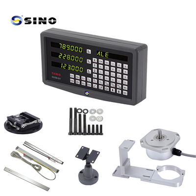 SINO SDS6-3VA Clasificación de lectura digital de 3 ejes codificador lineal con entrada TTL de resolución de 0,005 mm