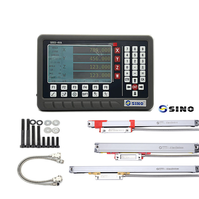 SINO SDS5-4VA Medidor de visualización digital con pantalla LCD de cuatro ejes Lecturas generales para molino de látex