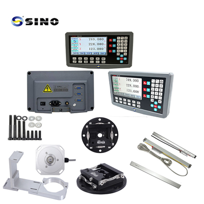 SINO SDS2-3VA 0.5um Resolución DRO 3 Eje Medidor de lectura digital RS422 señal para el molino de torno