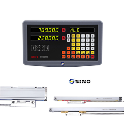 SINO 2 Ejes Encoder de ángulo óptico longitud 7 ̊102cm Para la máquina de fresado de torno