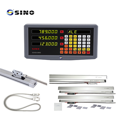 Sistema de lectura digital SINO SDS2-3MS para tornos y fresadoras con pantalla numérica de 3 ejes