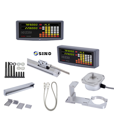 SINO SDS2MS 2 Axia DRO Lectura digital con codificador lineal para la fresadora de torno