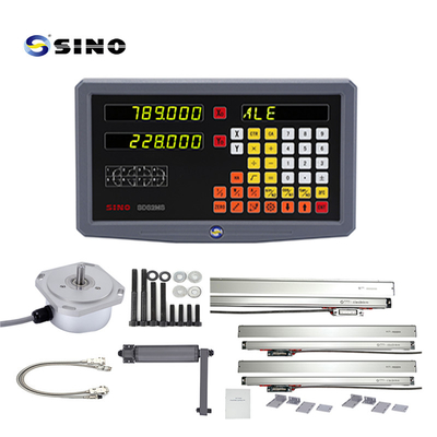 SINO SDS2MS 2 Axia DRO Lectura digital con codificador lineal para la fresadora de torno