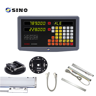 SINO Lectura digital SDS 2MS Escala magnética de 2 ejes Dro con kit de codificación lineal para fresadoras
