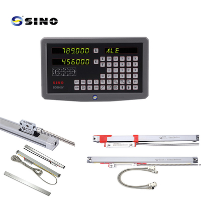SINO 2 eje CE SDS6-2V Sistema de lectura digital SINO con pantalla LED para la máquina de fresado de torno
