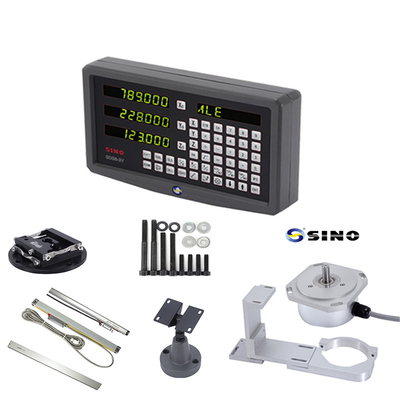 SINO SDS6-3V Lectura digital con pantalla LED para fresadora DRO Kit Multifunción