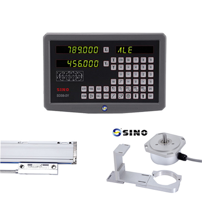 SDS6-2V SINO Dro 2 Eje CE con sistema de lectura digital SINO a escala lineal para molino de torno