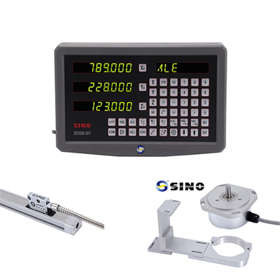 SINO SDS6-3V 3 Ejes de lectura digital LED de metal con codificador lineal para el sistema DRO de la fresadora