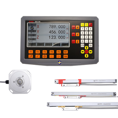 SINO SDS2-3VA Sistema de lectura digital DRO con codificador lineal Kit de lectura digital multilingüe