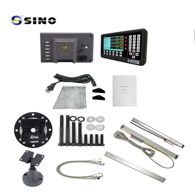 SINO SDS5-4VA Medidor de lectura de pantalla digital con pantalla LCD de 4 ejes Lecturas generales para fresado de torno