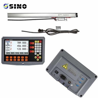 Sistema DRO a escala lineal multifuncional con LCD de resolución de 1 μm y DRO de 2 ejes