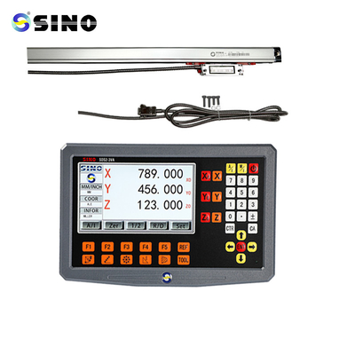 Sistema DRO a escala lineal multifuncional con LCD de resolución de 1 μm y DRO de 2 ejes