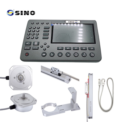 Sistema de lectura digital de 4 ejes SDS200 LCD de metal duradero con codificador lineal para máquina de torno