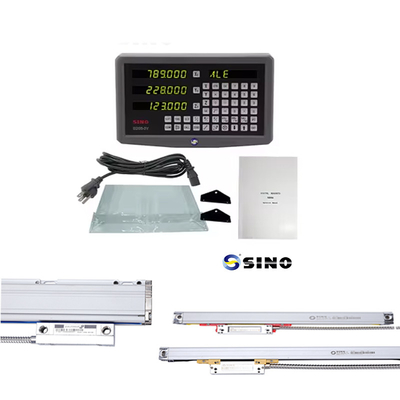 3 Ejes DRO Kit SINO SDS6-3V Sistema de lectura digital con salida de señal TTL a escala lineal para máquina de torno
