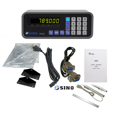 SINO SDS3-1 Sistema de visualización digital de eje único con codificador lineal para máquina de molienda de tornos