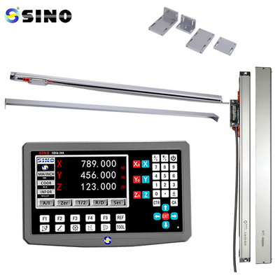 Las máquinas de perforación CNC del torno SINO Sistema de lectura digital de 3 ejes con resolución de 5um