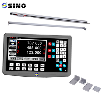 Las máquinas de perforación CNC del torno SINO Sistema de lectura digital de 3 ejes con resolución de 5um