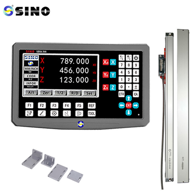 Tornos Escala de vidrio lineal que codifica la regla SINO SDS6-3VA 3 Ejes DRO Display de lectura digital