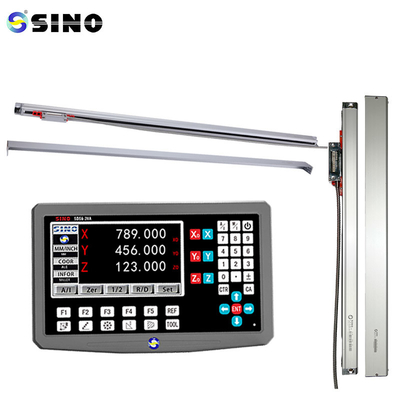 Display de lectura digital 5um Regla óptica Encoder de escala lineal RoHS 3 Ejes DRO Kit de fresado del torno Grid