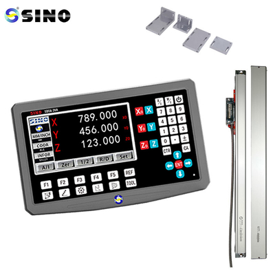 Fresa / torno SINO SDS6-3VA Sistema de lectura digital de 3 ejes DRO Máquina de medición RS232C