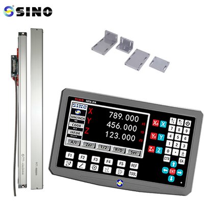 Torno 3 Ejes Dro Display TTL fresado máquina de taladro CNC 5um lectura digital SINO