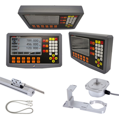 SINO DRO Gris SDS2-3VA 3 Ejes Sistema de lectura digital Kit TTL señal de entrada para el torno de la fresadora