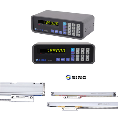 SINO SDS3-1 Sistema de visualización digital de eje único kits de escala de codificador lineal de vidrio para máquina de molienda de fresado de torno