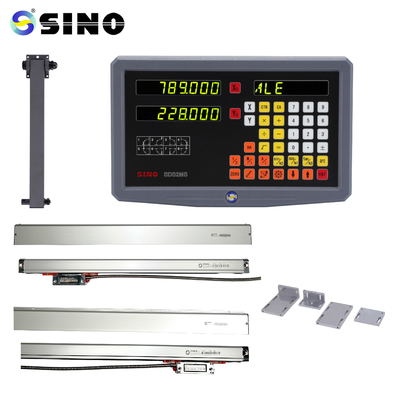 SINO TTL RoHS 2 Eje Lectura digital SDS2MS Para torno, sistemas de medición DRO multifuncionales con codificador lineal