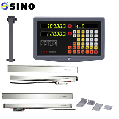 Lengua de codificador lineal de ángulo 7-102cm Para fresadora SINO SDS2MS Lectura digital 2 ejes ópticos
